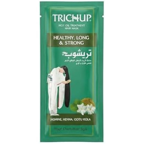 Trichup Healthy Long & Strong Hair Mask (30ml) – Enriched with Gotu Kola & Henna – Ayurvedic Formula for Hair Strengthening & Damage Repair – Intensive Conditioning for Smooth, Bouncy & Healthy Hair
